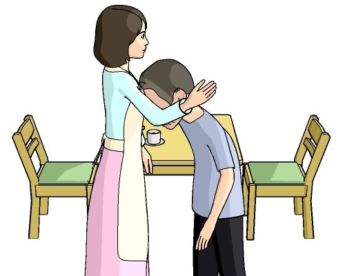 おじいさんの苦しみ